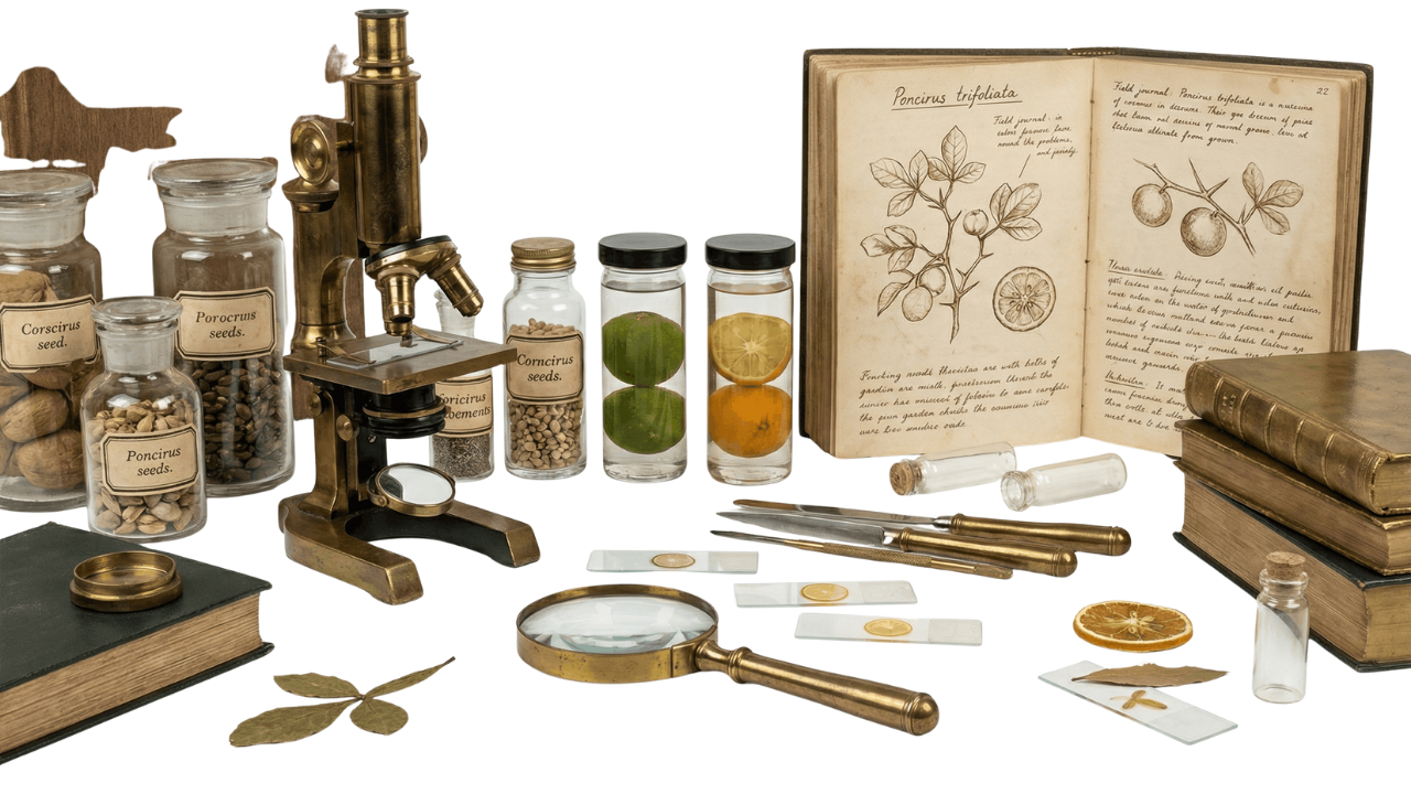 Recherche scientifique sur les agrumes