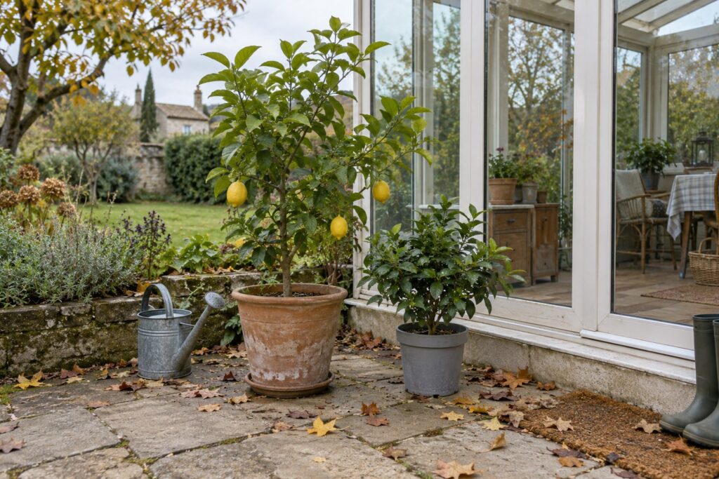 Quand rentrer un agrume en pot ?